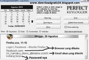 Mencuri kata sandi facebook dengan keylogger keyloggerzatya Mencuri kata sandi facebook dengan keylogger